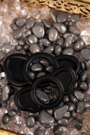 Набор силиконовых черных колец для вакуумной помпы ELEPHANT RINGS