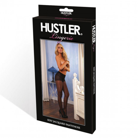 Фантазийные колготки в квадратик