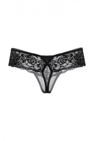 Сексуальные трусики из нежного и эластичного кружева с открытым доступом