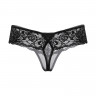 Сексуальные трусики из нежного и эластичного кружева с открытым доступом