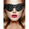 Маска на глаза закрытого типа с геометрическим узором Luxury Eye Mask