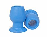 Анальный тоннель с большим отверстием голубой