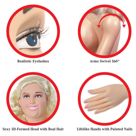 Большая кукла с реалистичной вагиной