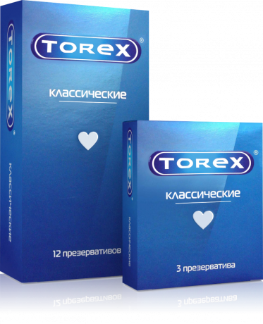 Классические премиум-презервативы TOREX 12 шт