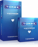 Классические премиум-презервативы TOREX 12 шт