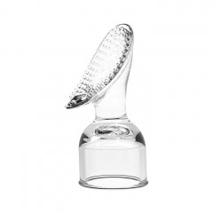 Насадка на вибромассажер с щеточкой