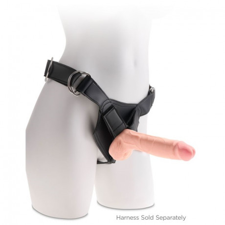 Ультра реалистичный гибкий фаллоимитатор на присоске 9 Triple Density Cock with Balls