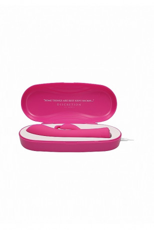 Вибромассажер кролик с двумя инновационными электродвигателями Lux