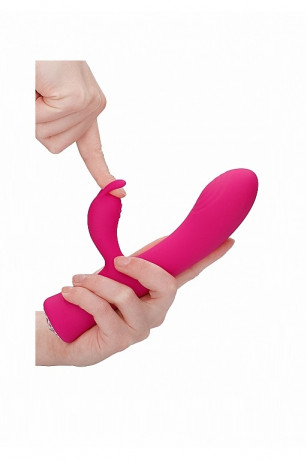 Вибромассажер кролик с двумя инновационными электродвигателями Lux