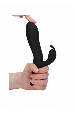 Вибромассажер кролик с двумя инновационными электродвигателями Lux