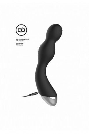 Вибромассажер для точки с электростимуляцией и пультом управления E-Stim G-P-Spot Vibrator