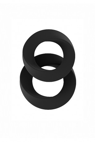 Набор из двух колец из силикона 24 Mobius Cockring Set