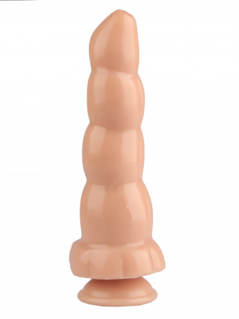 Анальный рельефный огромный фаллоимитатор