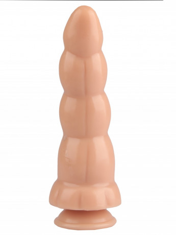 Анальный рельефный огромный фаллоимитатор