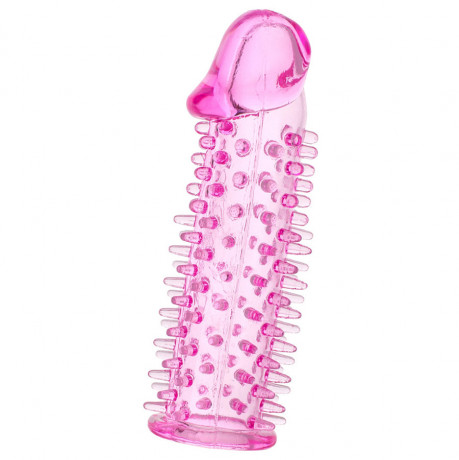 Насадка на половой член с закрытой головкой и шипами