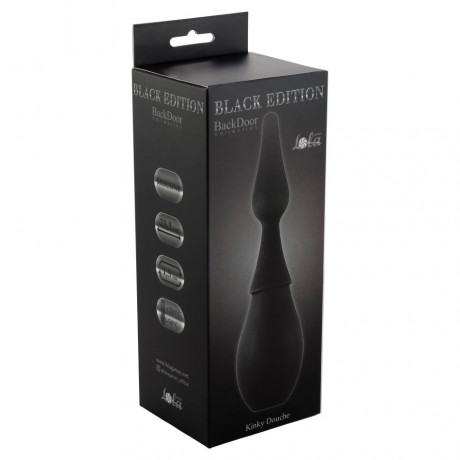 Анальный душ с насадкой в виде плага Kinky Douche