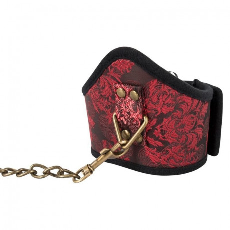 Чокер из атласа и поводок Choker Asia