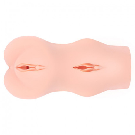 Крупный мастурбатор с маленькими вагинами на внешней стороне Kokos Dream