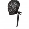 Маска-шлем из кружева с дизайнерским рисунком Scandal Corset Lace Hood