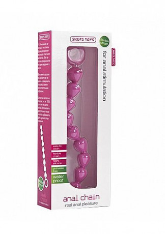 Анальная цепочка Pink