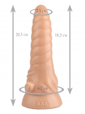 Огромный фаллоимитатор Фурии
