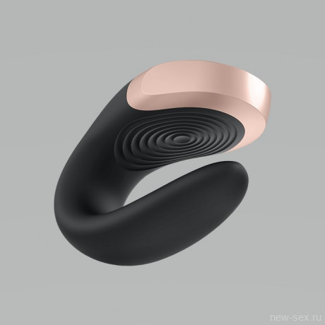 Парный вибратор Satisfyer Double Love с управлением через пульт и приложение