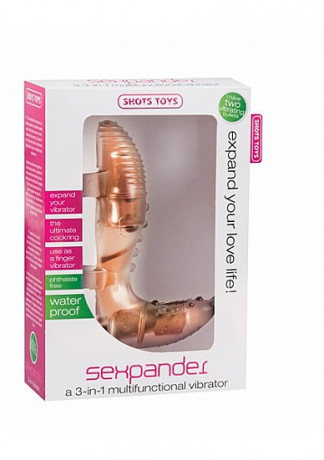 Универсальная вибро насадка на пенис или фаллоимитатор