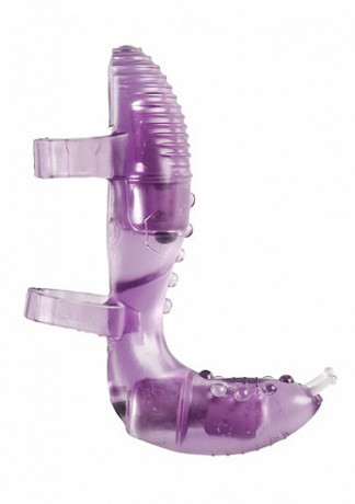 Универсальная вибро насадка на пенис или фаллоимитатор