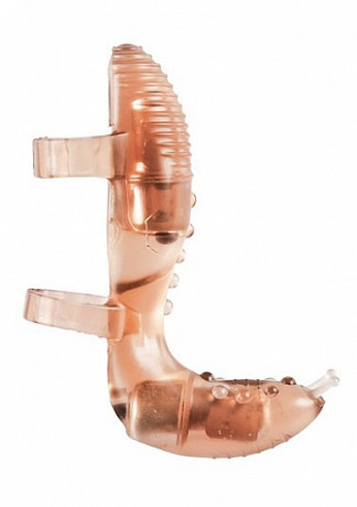 Универсальная вибро насадка на пенис или фаллоимитатор