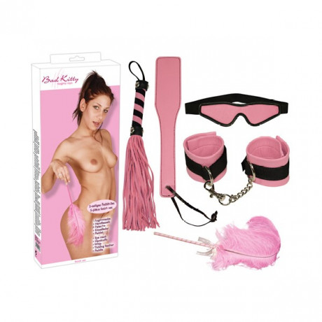 Набор из пяти предметов для БДСМ игр Fesselset