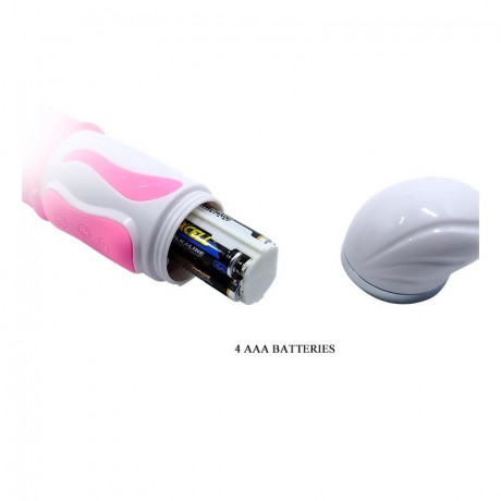 Вибромассажер ротатор с поступающими движениями со стимулятором клитора Baile