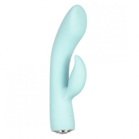 Изумительный перезарежаемый вибромассажер кролик Pave Marilyn в стилеТиффани