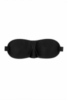 Черная маска на глаза закрытого типа для эротических ролевых игр Curvy Eyemask Ouch!
