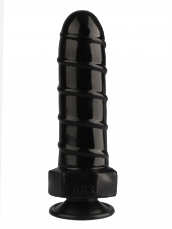 Эластичный анальный стимулятор Болт с присоской для фиксации