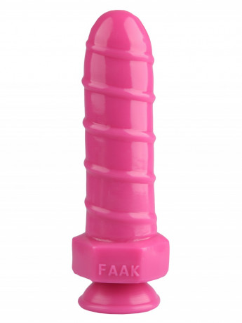 Эластичный анальный стимулятор Болт с присоской для фиксации