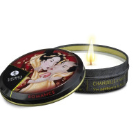 Массажное масло в виде свечи с ароматом клубничного вина Sparkling Strawberry Wine