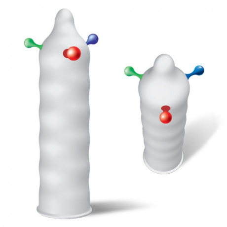 Латексные презервативы с шариками Молитва Девственницы