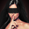 Кружевная маска на глаза закрытого типа Mystere Lace Mask