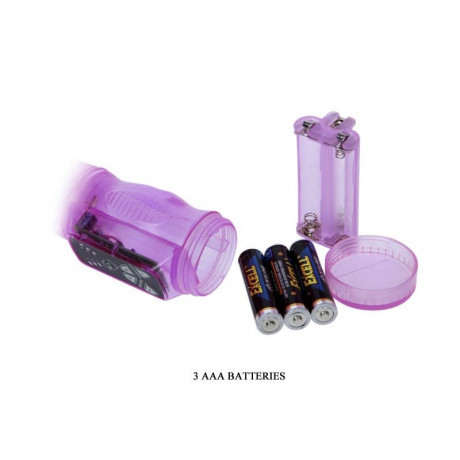 Вибростимулятор с функцией ротации и клиторальной стимуляцией Happy Bunny