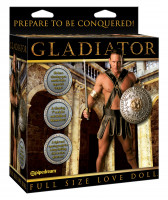 Надувная кукла мужчина с фаллосом и языком Gladiator Love Doll