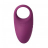 Перезаряжаемое эрекционное виброкольцо с пультом ДУ Winni Violet
