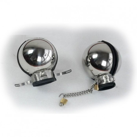 Металлические бондажные перчатки