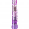 Влагостойкий многофункциональный фиолетовый вибратор High-Tech fantasy