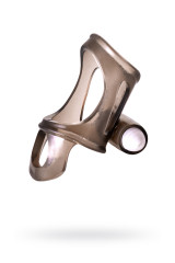 Эрекционное кольцо на пенис с подхватом мошонки и вибрацией XLover