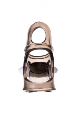 Эрекционное кольцо на пенис с подхватом мошонки и вибрацией XLover