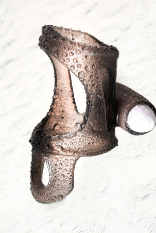 Эрекционное кольцо на пенис с подхватом мошонки и вибрацией XLover