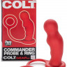 Анальный стимулятор с кольцом на пенис Colt Commander Probe Ring