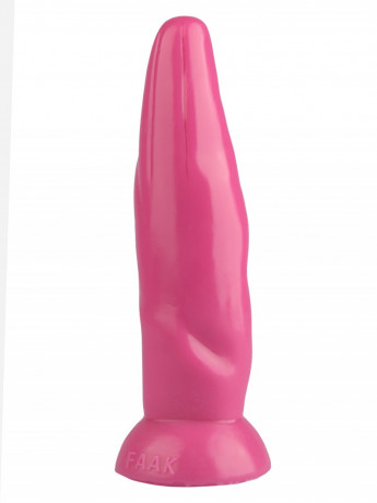 Анальная огромная пробка обтекаемой формы из эластомера