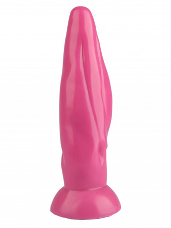 Анальная огромная пробка обтекаемой формы из эластомера