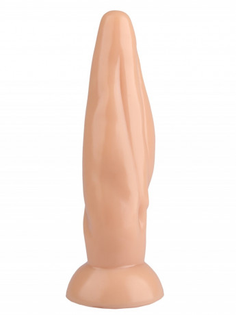 Анальная огромная пробка обтекаемой формы из эластомера